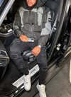 Shadow Puffer Jacket - Black/Grey