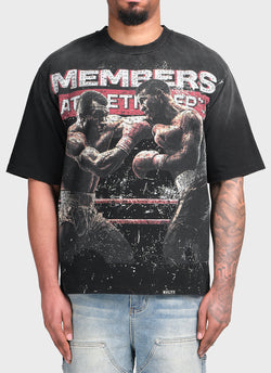 Members Athletic Dept T-Shirt - Black