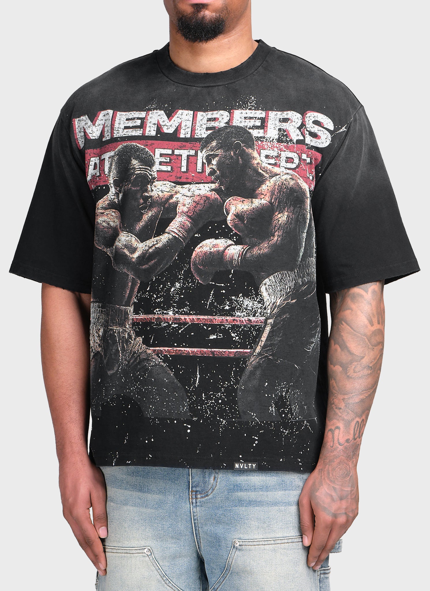Members Athletic Dept T-Shirt - Black