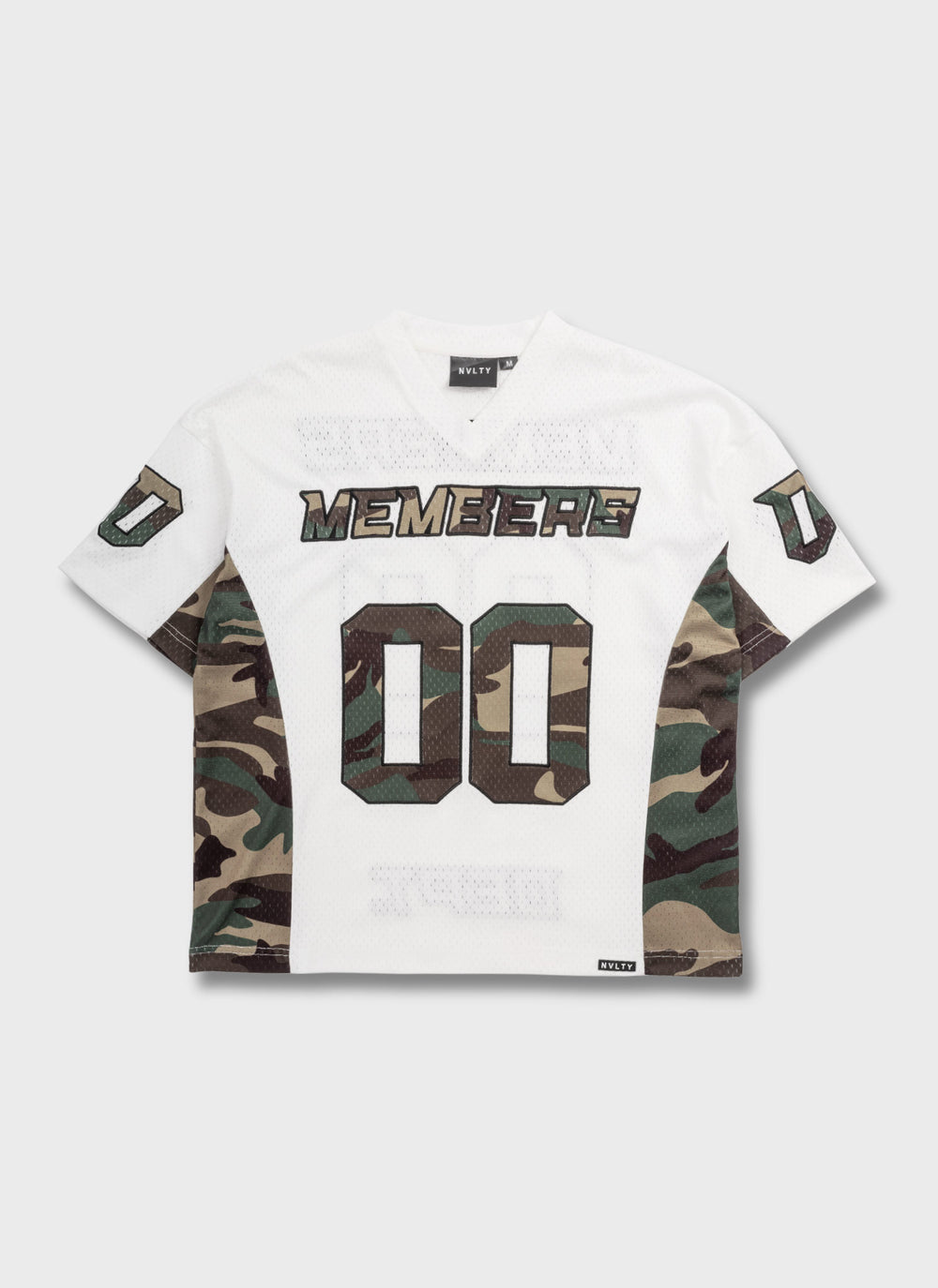 Members Camo Jersey - White