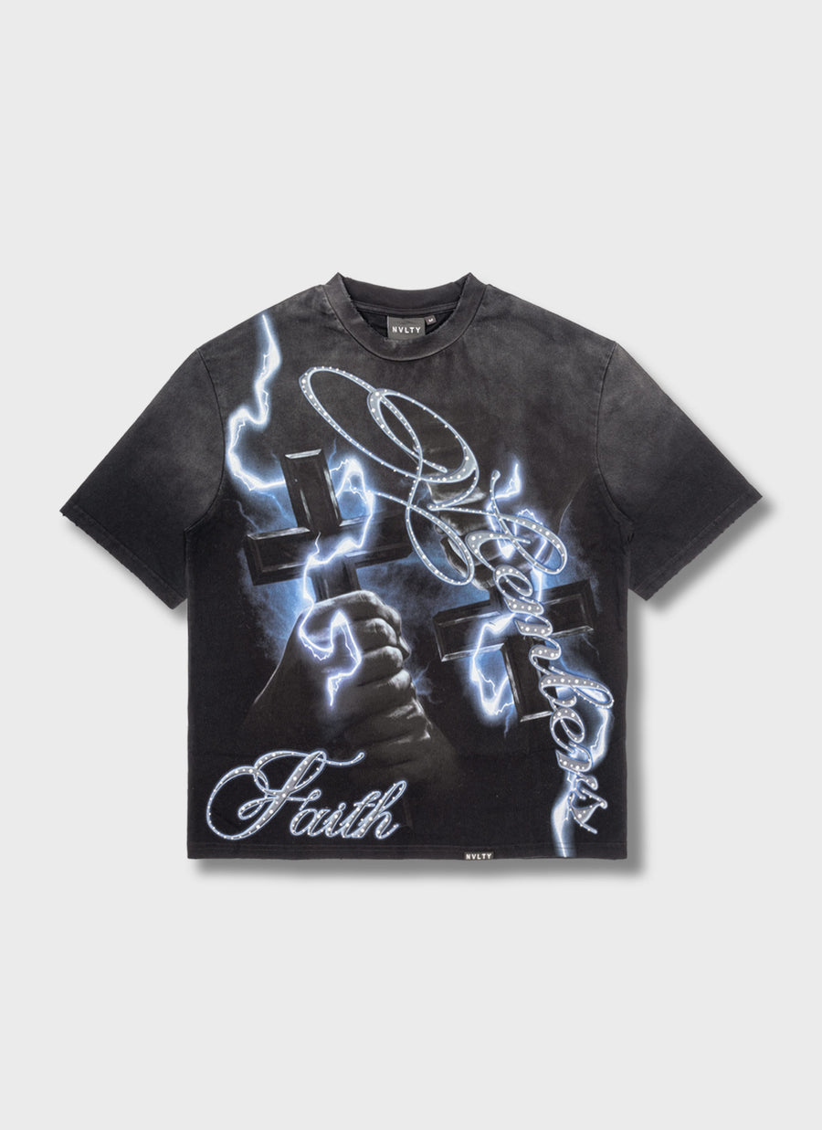 Members Faith T-Shirt - Black