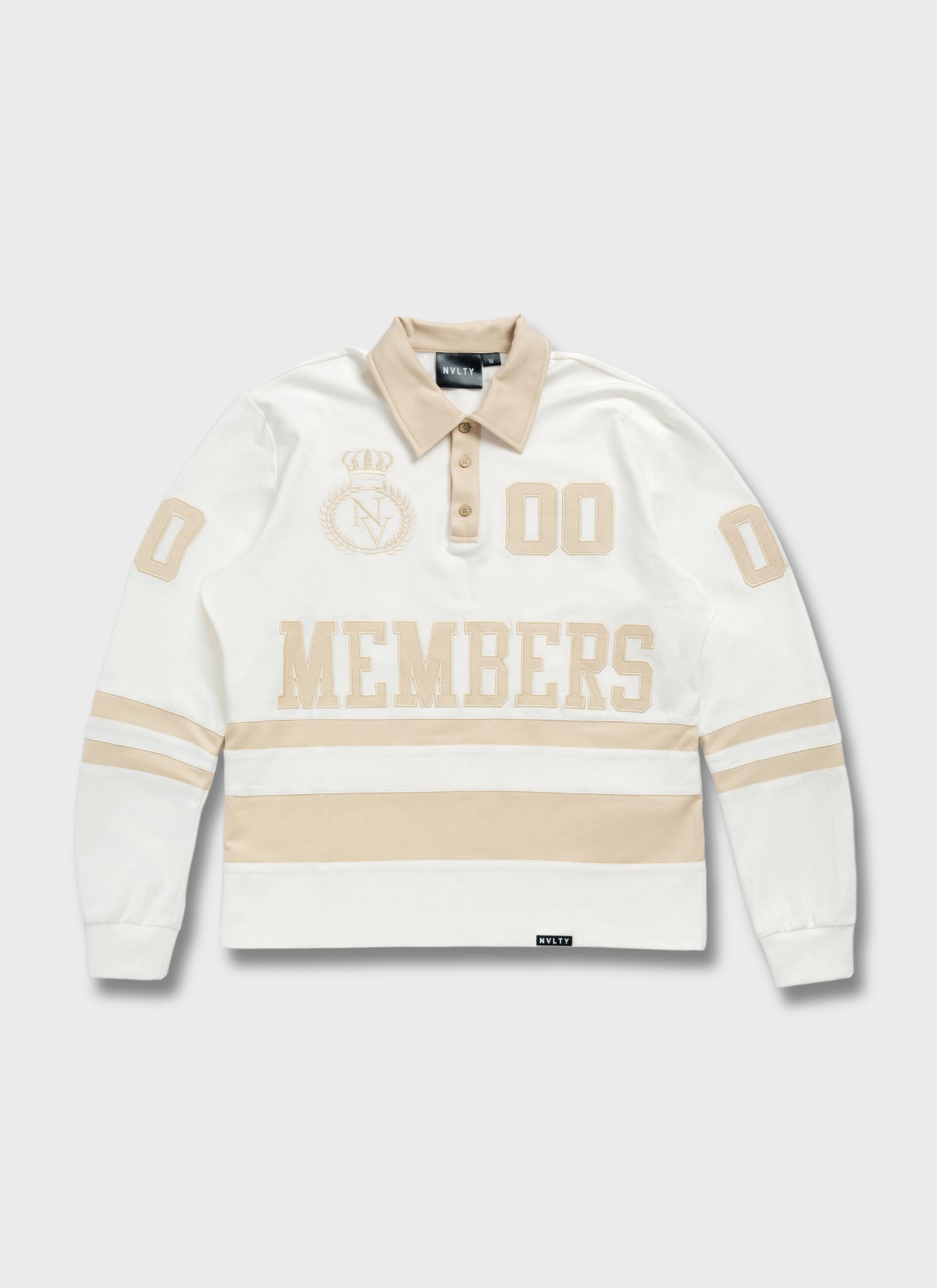 Members Royal Rugby Shirt - Ivory