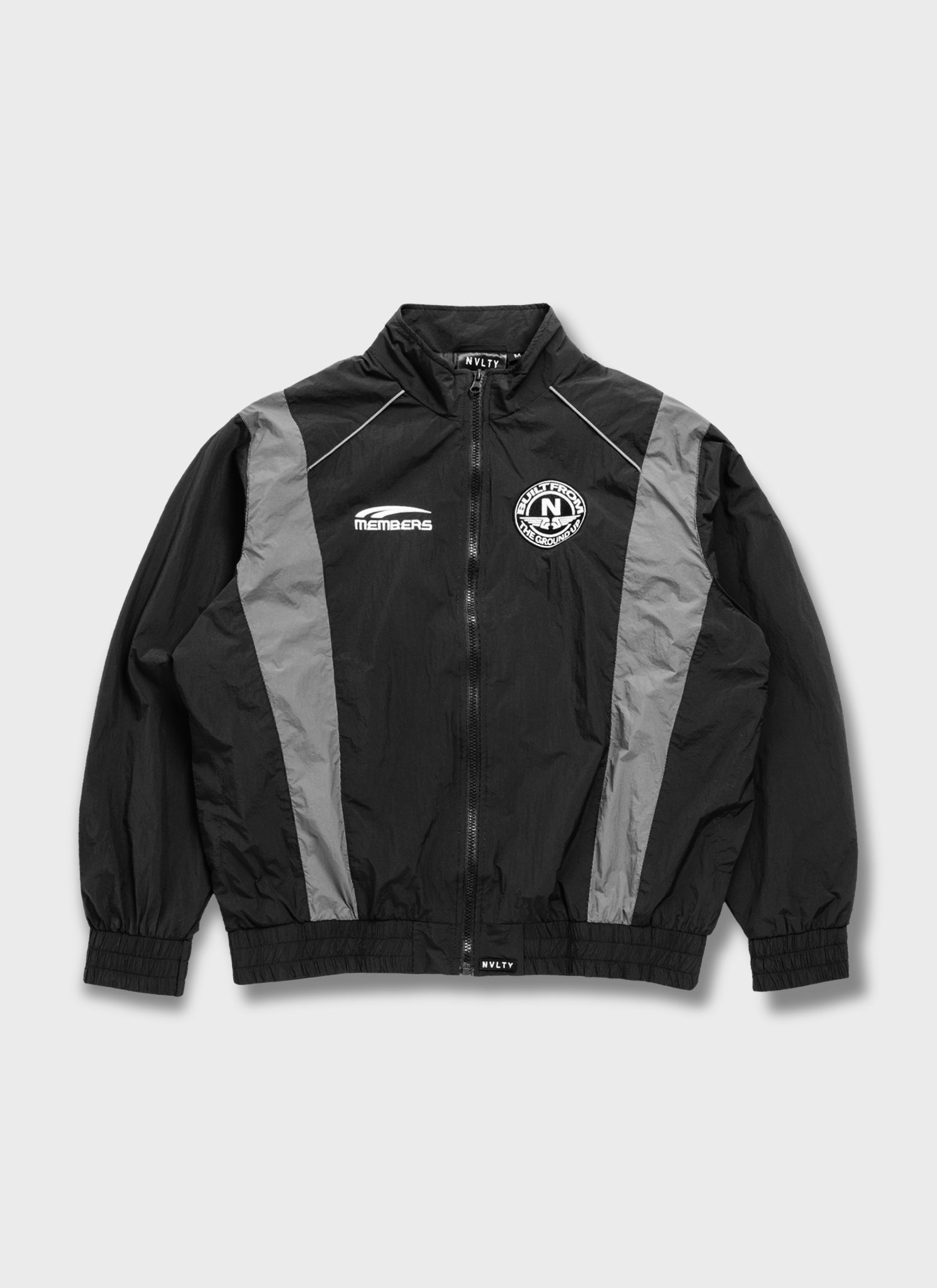 Members Track Jacket - Black