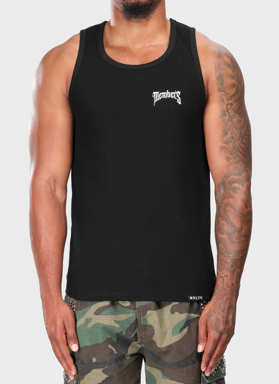 Members Arc Vest - Black