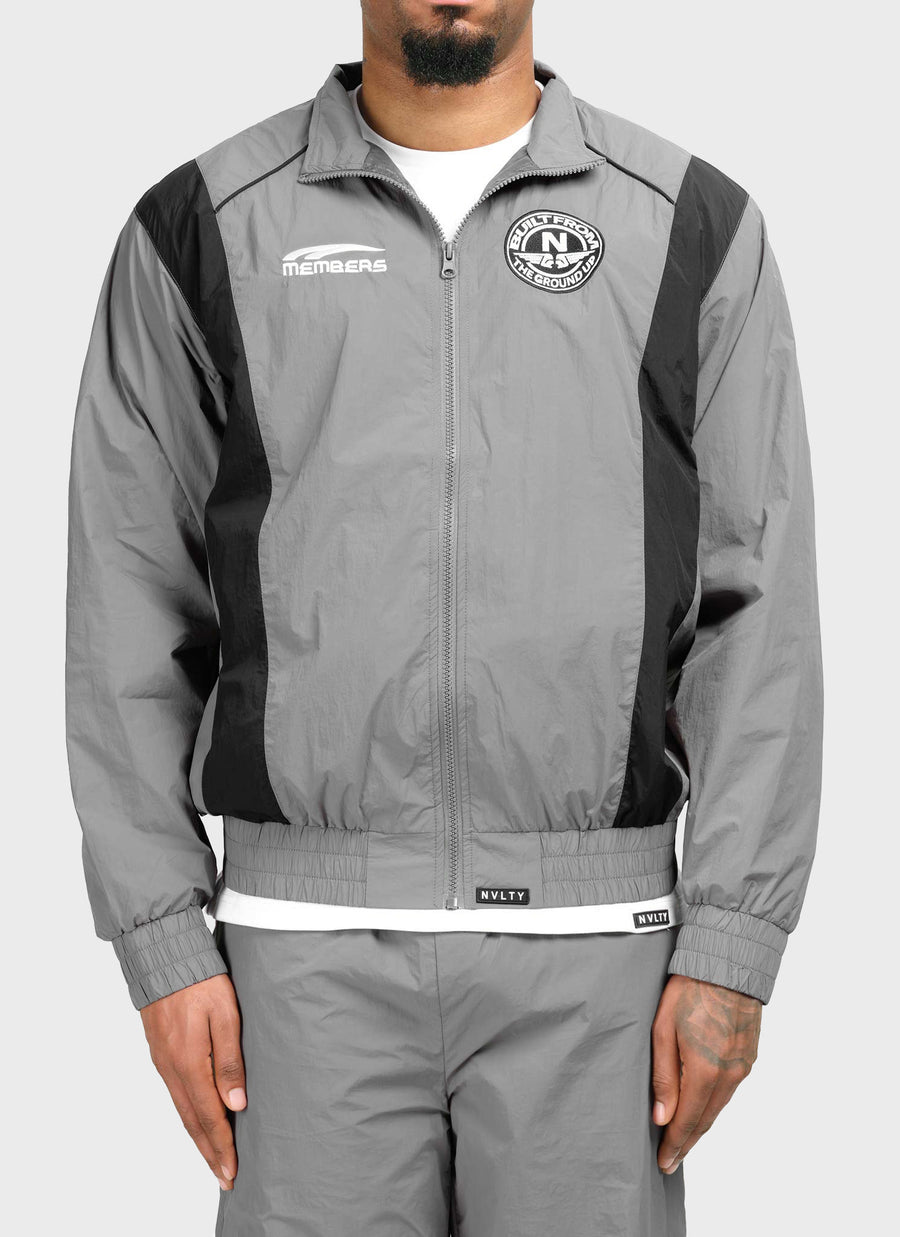 Members Track Jacket - Grey
