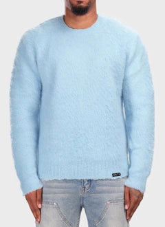Mohair Sweater - Baby Blue