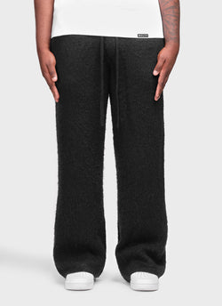 Mohair Joggers - Black