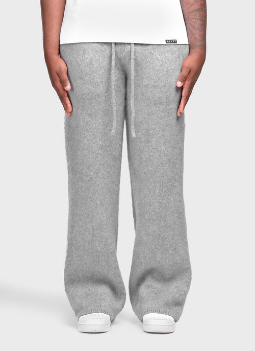 Mohair Joggers - Grey