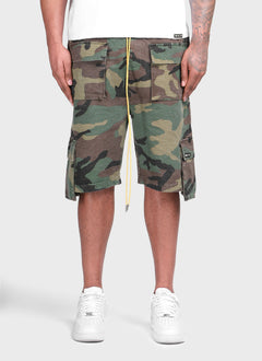 Vintage 4 Pocket Cargo Shorts - Camo