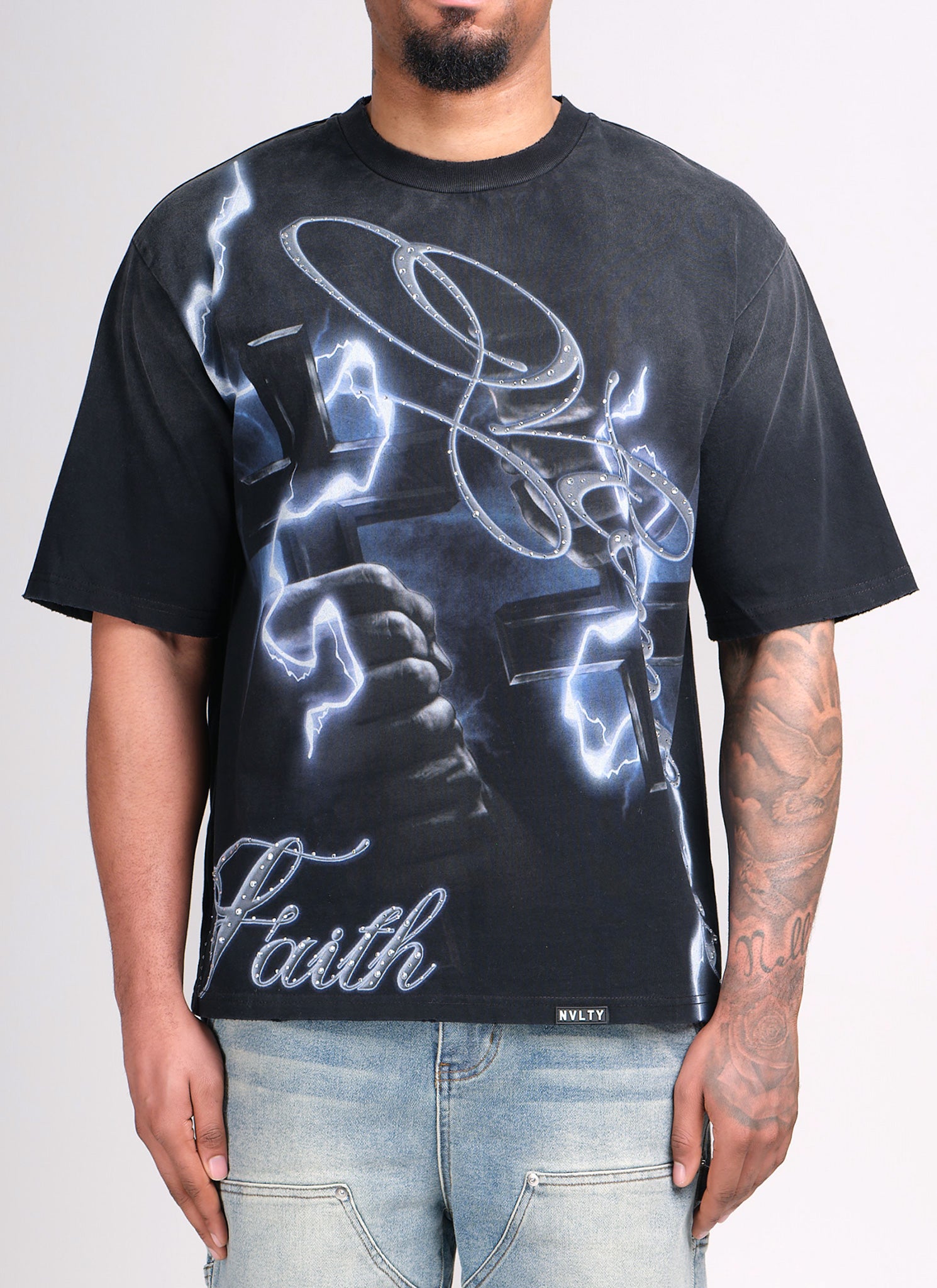 Members Faith T-Shirt - Black