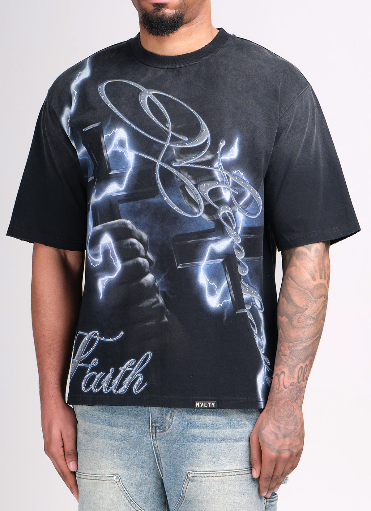 Members Faith T-Shirt - Black