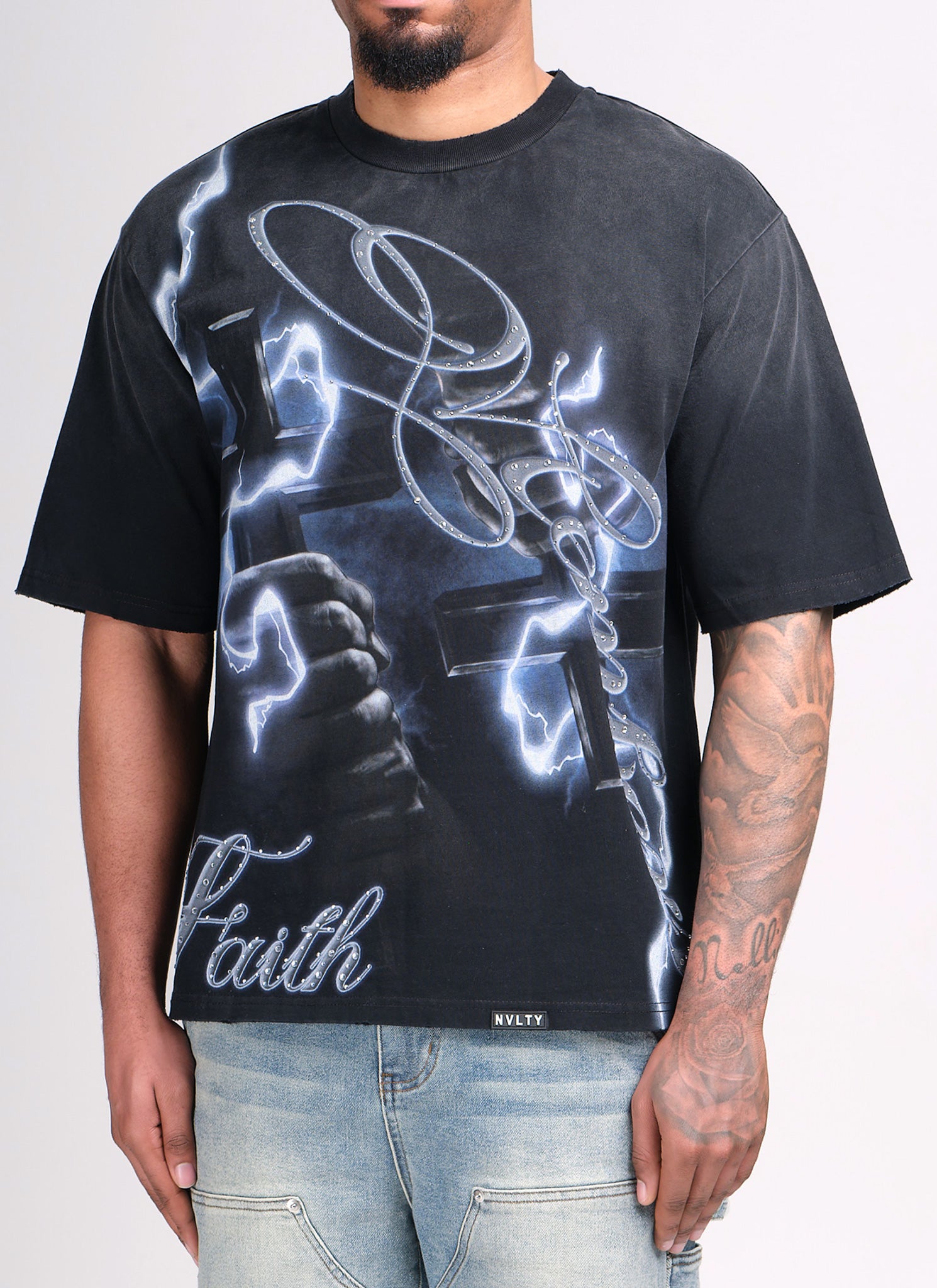 Members Faith T-Shirt - Black