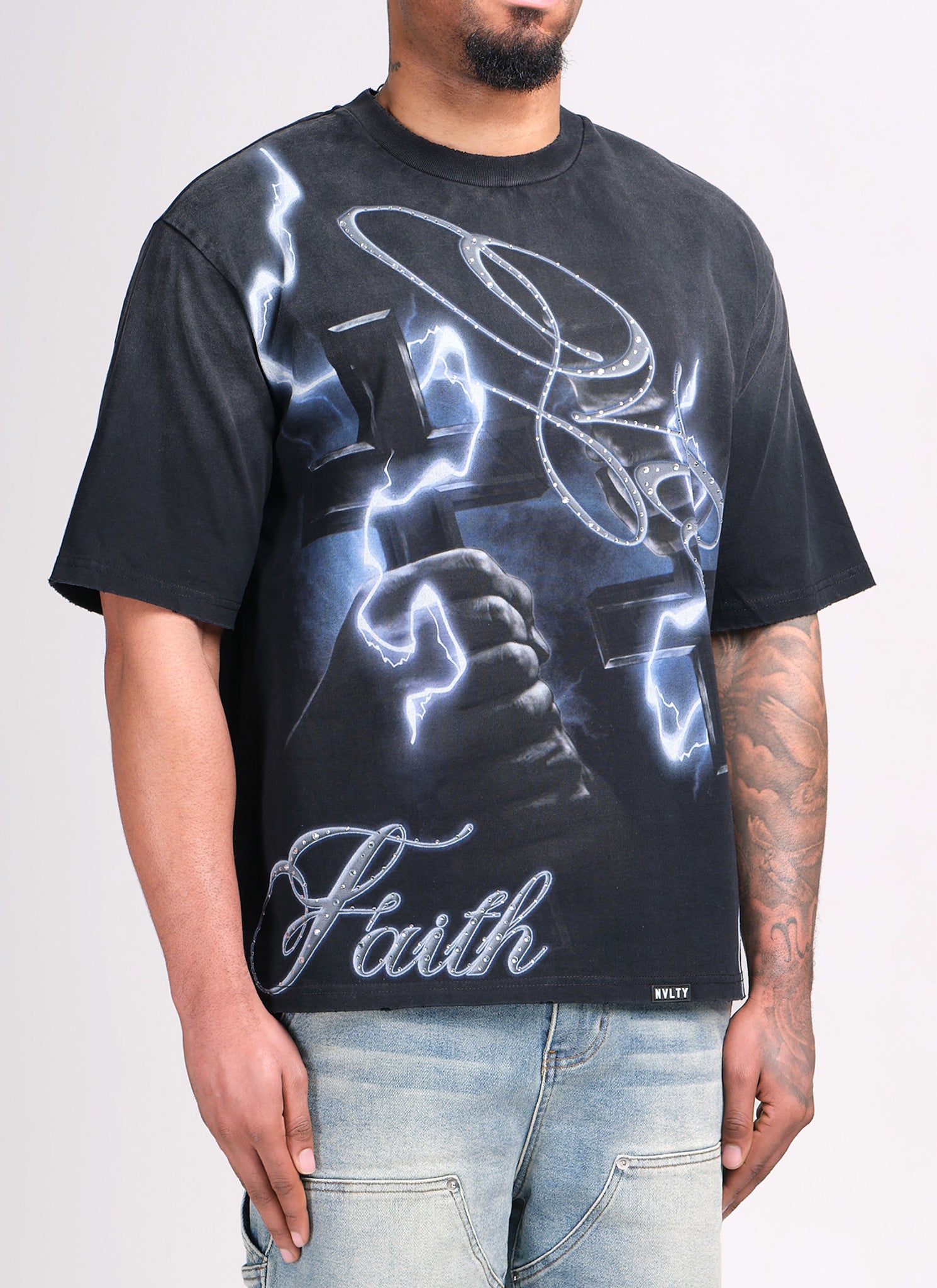 Members Faith T-Shirt - Black