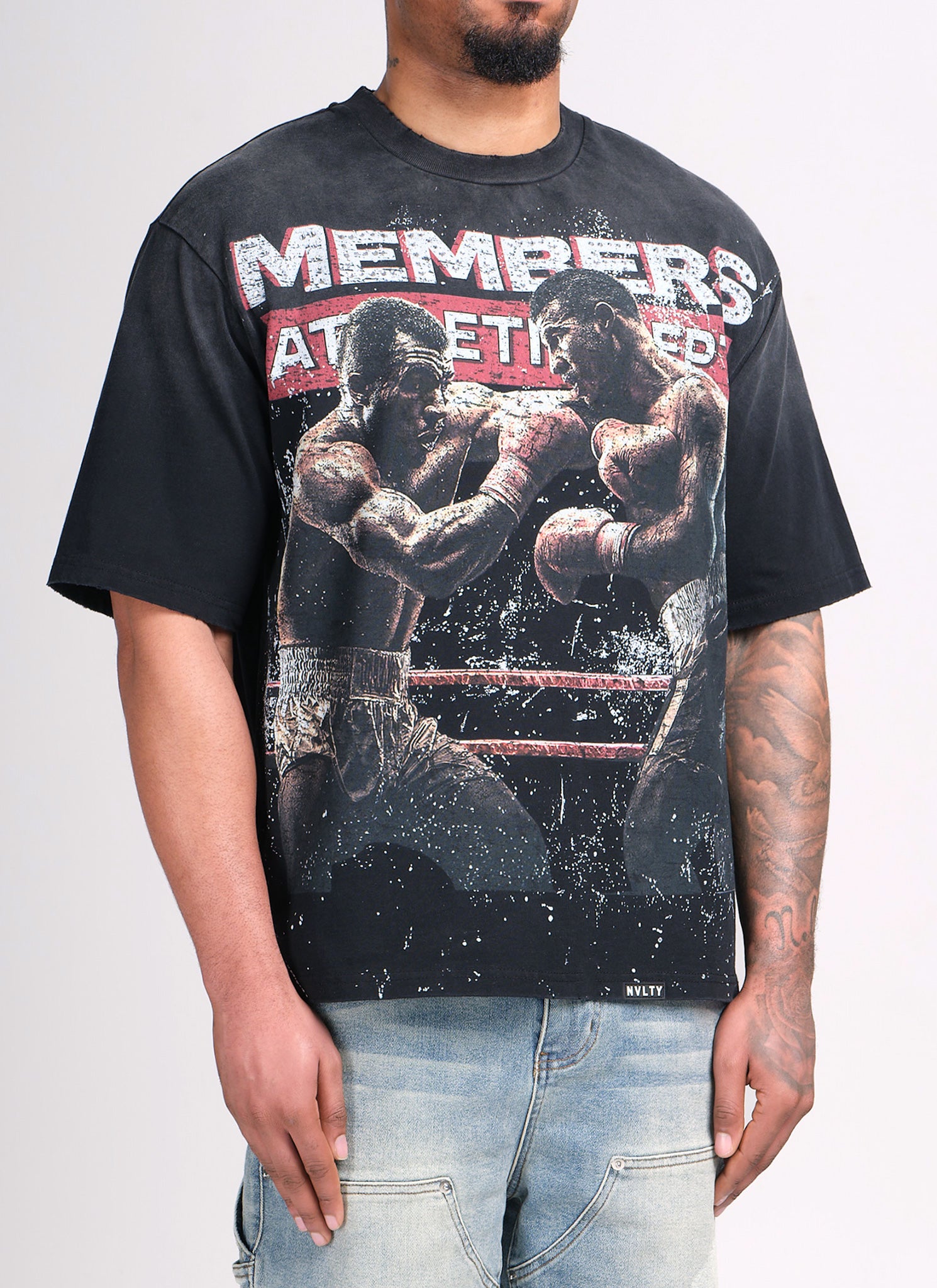 Members Athletic Dept T-Shirt - Black