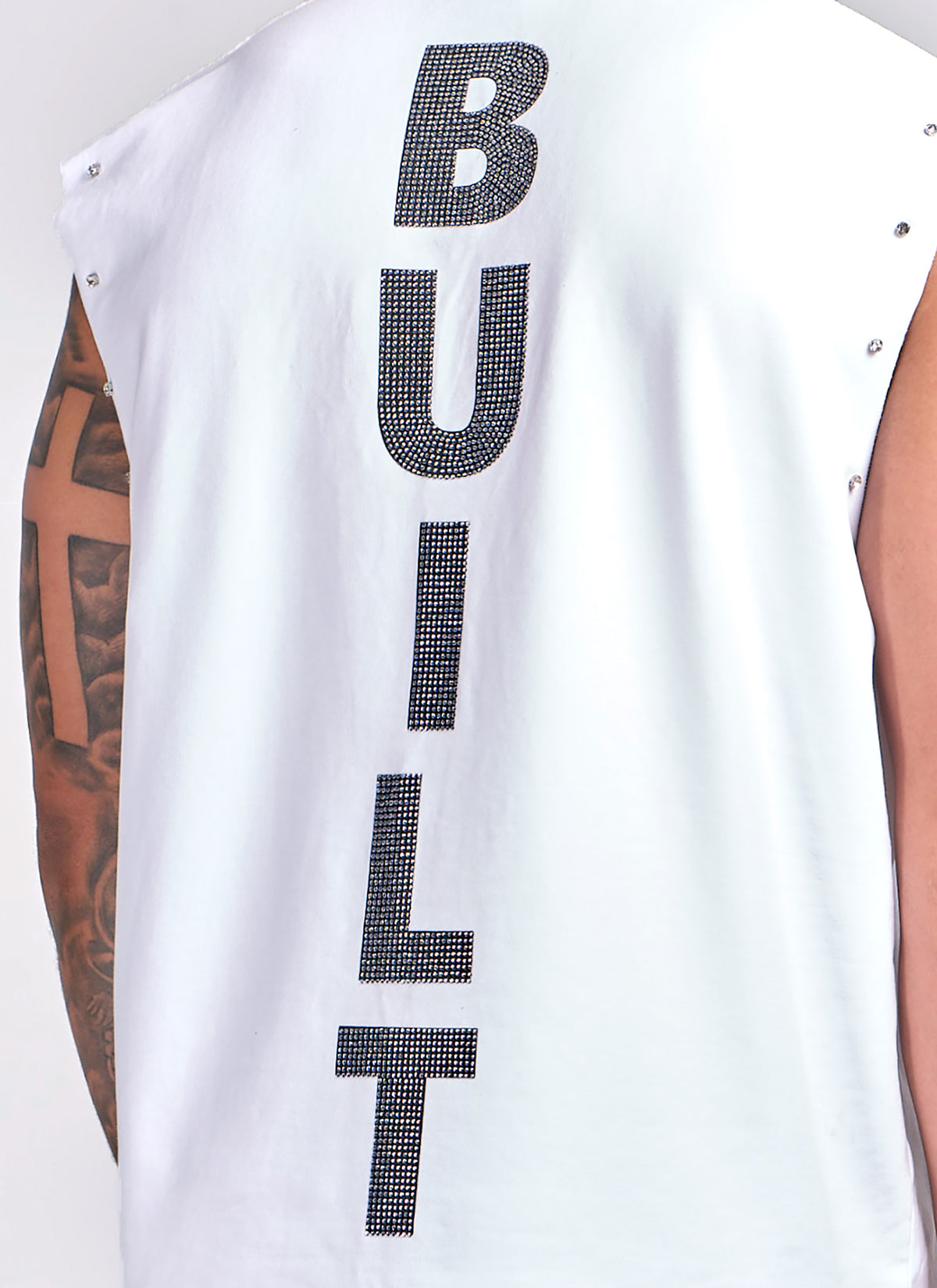 Members Built VVS Sleeveless T-Shirt - White
