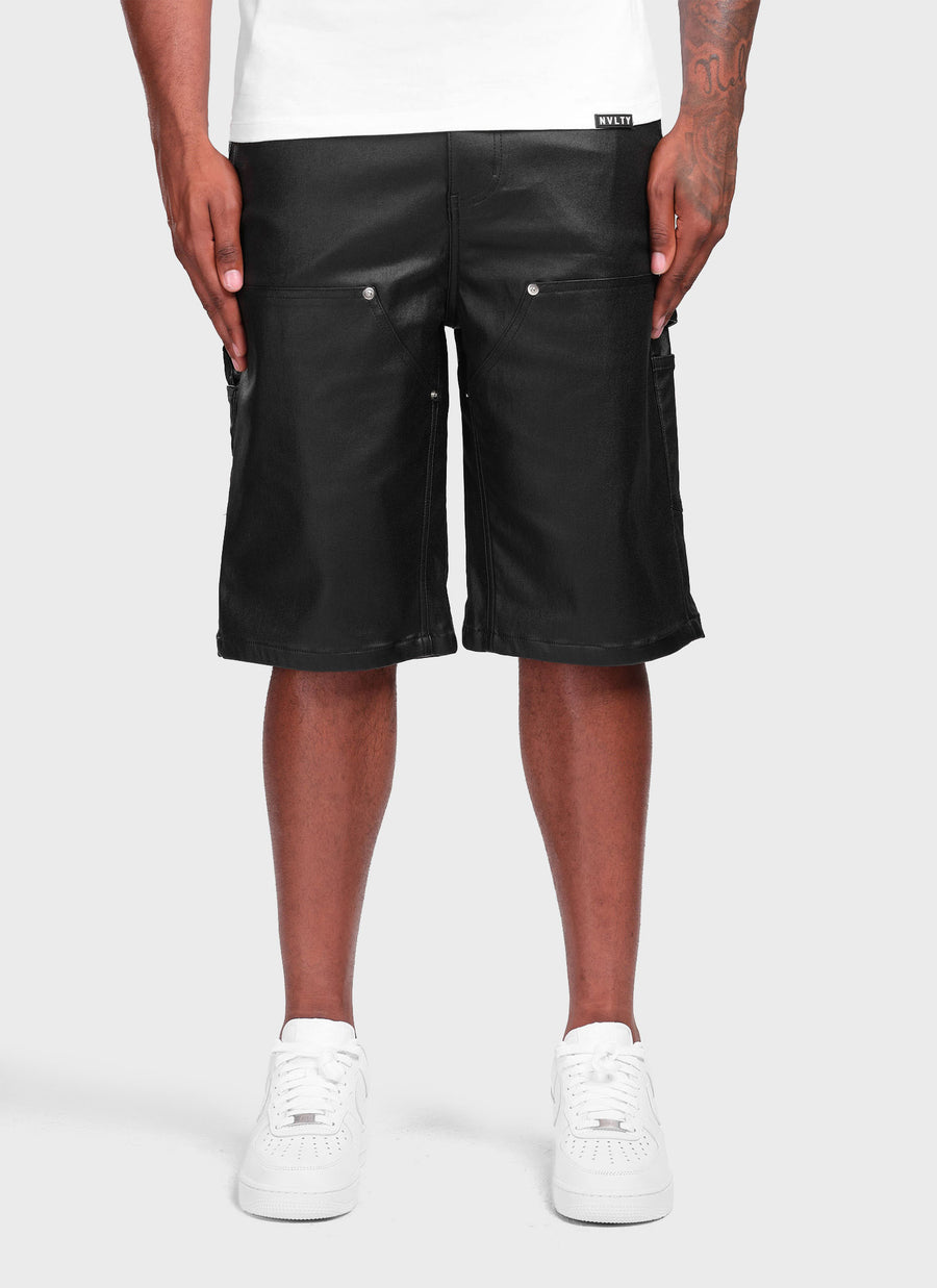 Vintage Carpenter Wax Shorts - Black