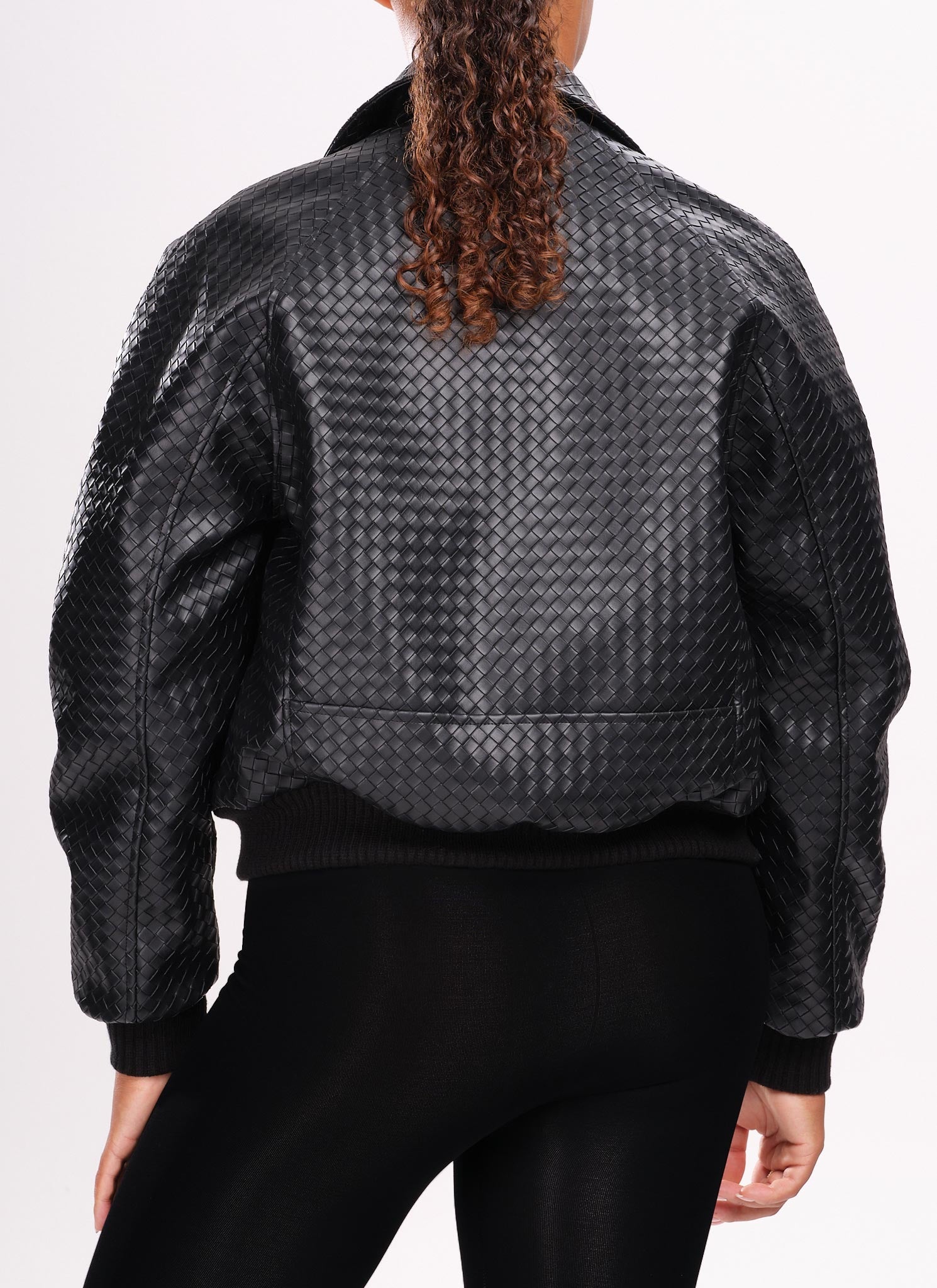 Interlock Aviator Jacket - Black