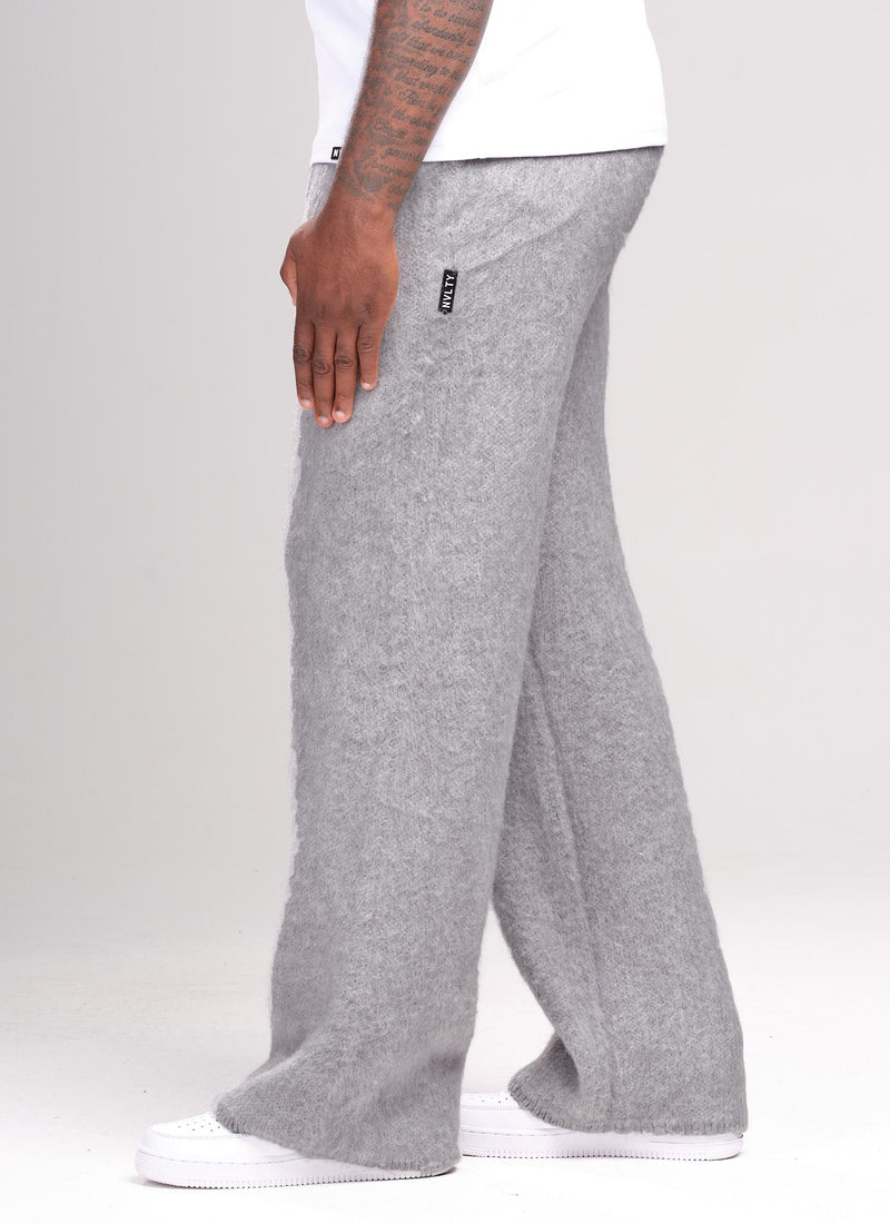 Mohair Joggers - Grey
