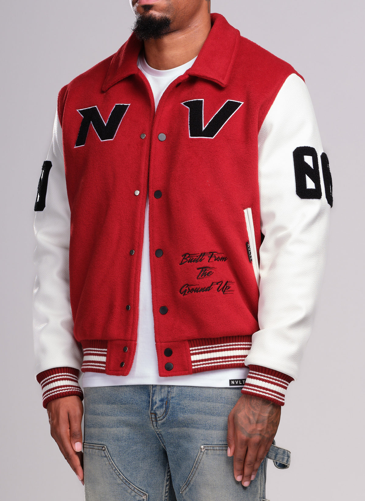 All Star Varsity Jacket - Red