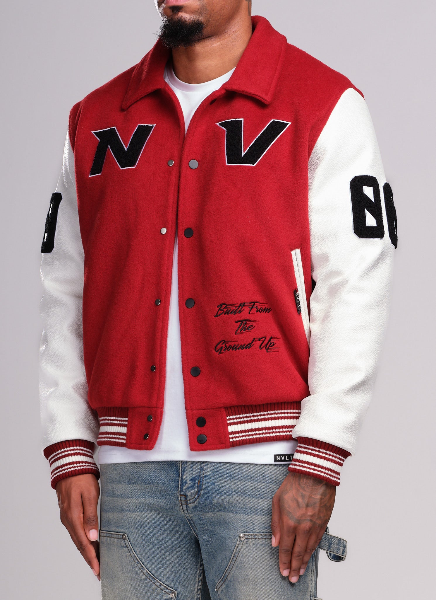 All Star Varsity Jacket - Red