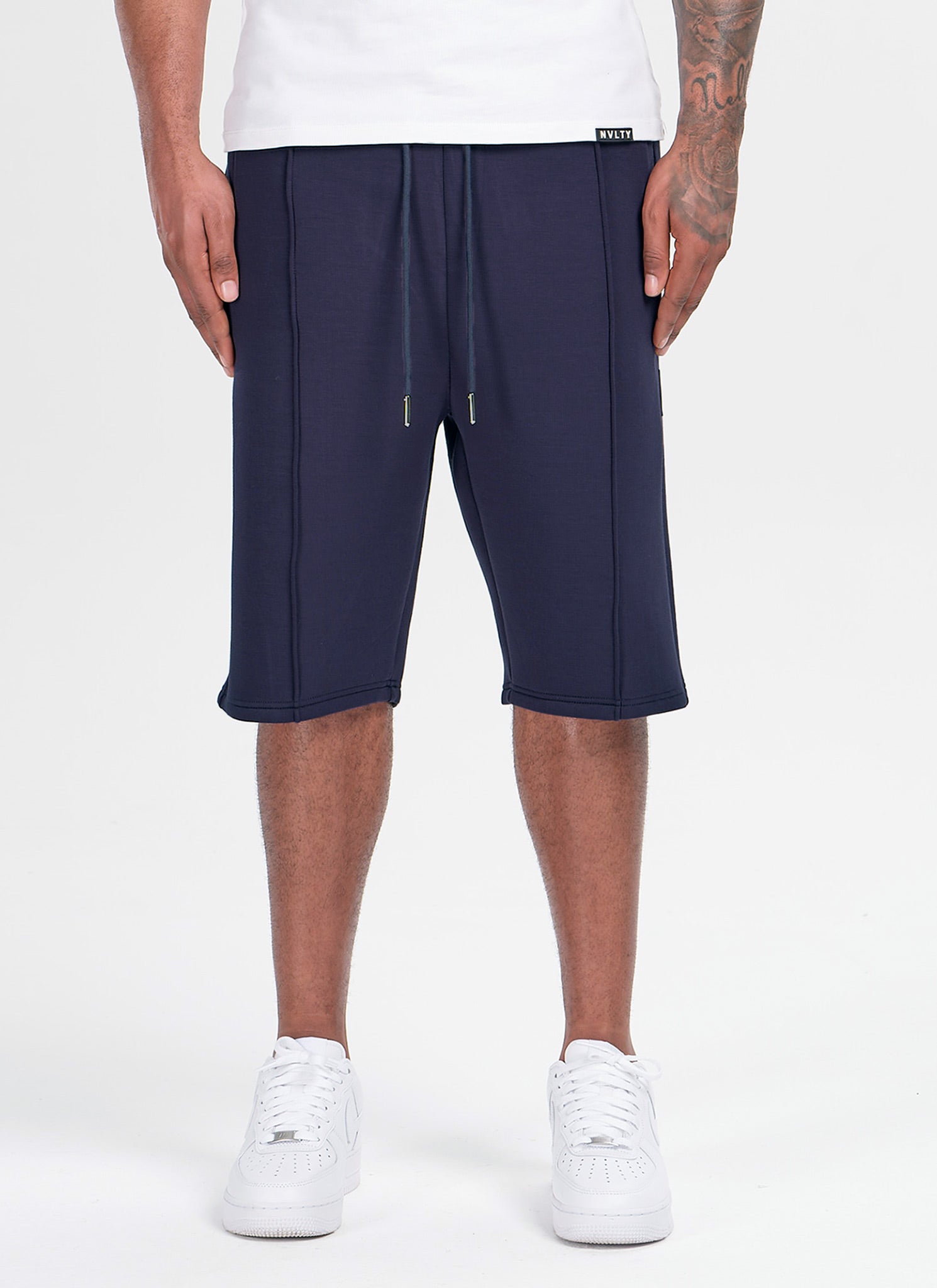 Scuba Structured Shorts - Navy