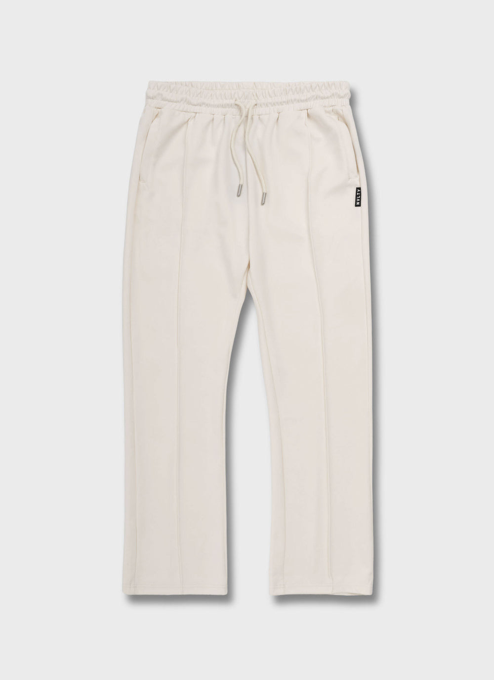 Pleat Track Pants - Ivory