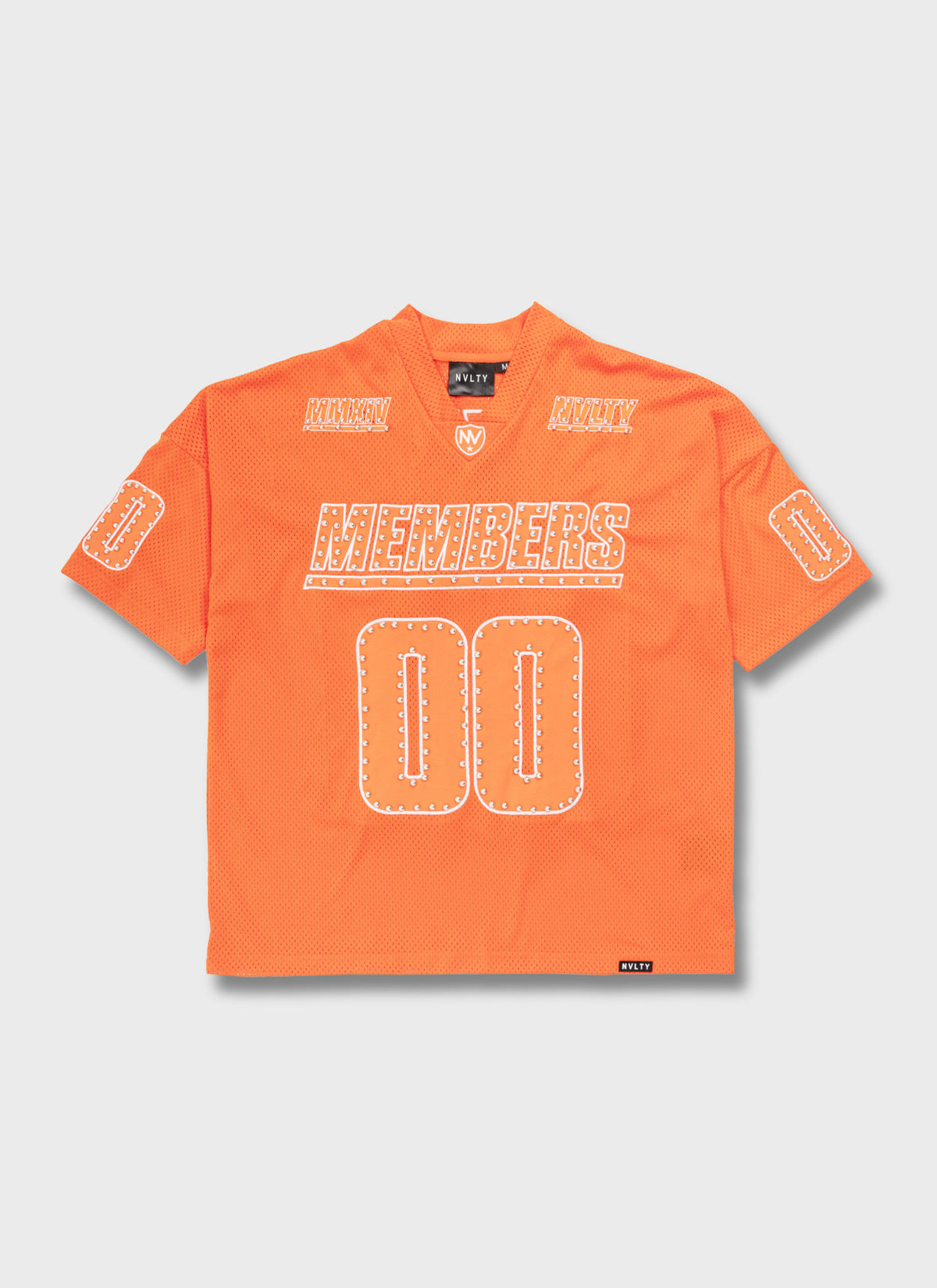 Members Studded Jersey - Orange