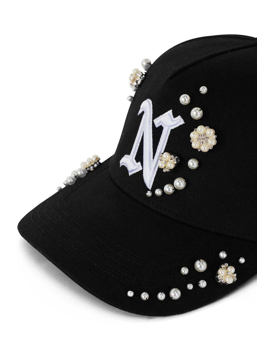 Pearl Cap - Black