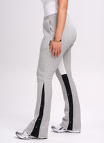 Vintage Flare Paint Joggers - Grey