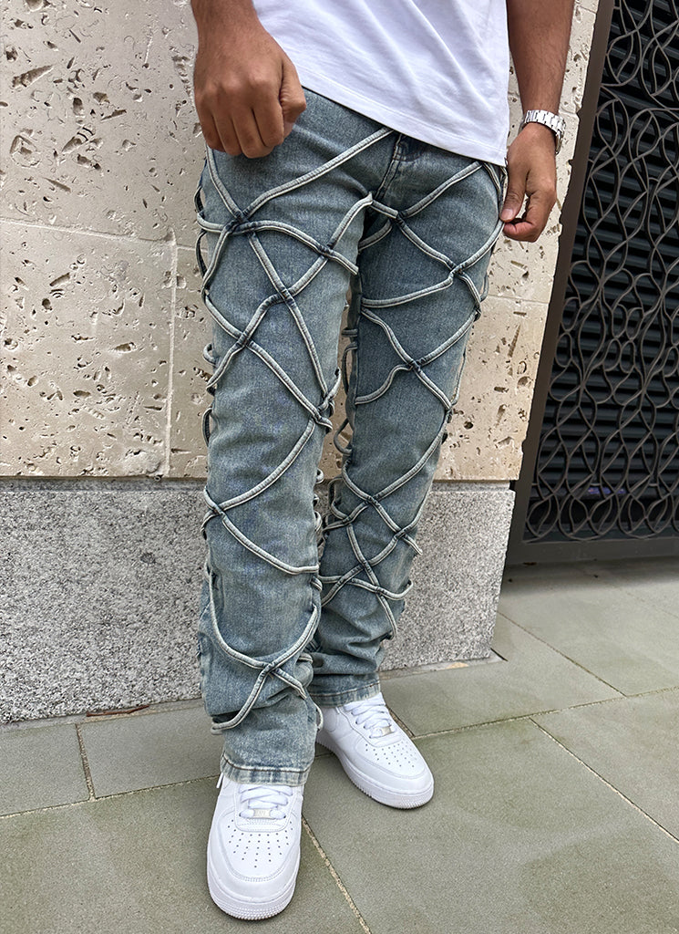 Vintage Rope Jeans - Blue