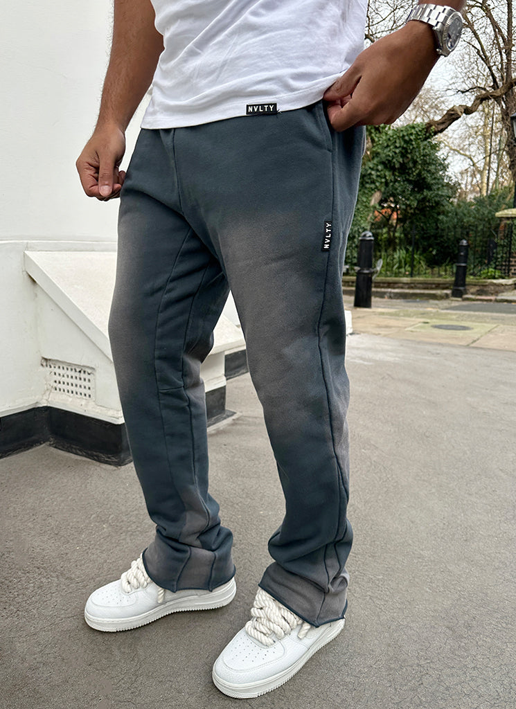 Vintage Flare Sunfaded Joggers - Ash