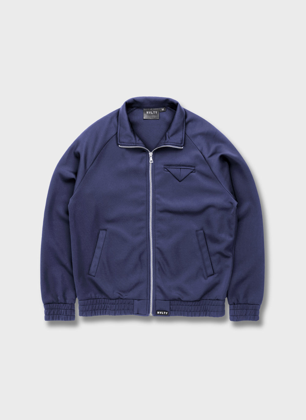Pocket Square Track Jacket - Navy