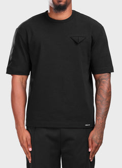 Pocket Square T-Shirt - Black