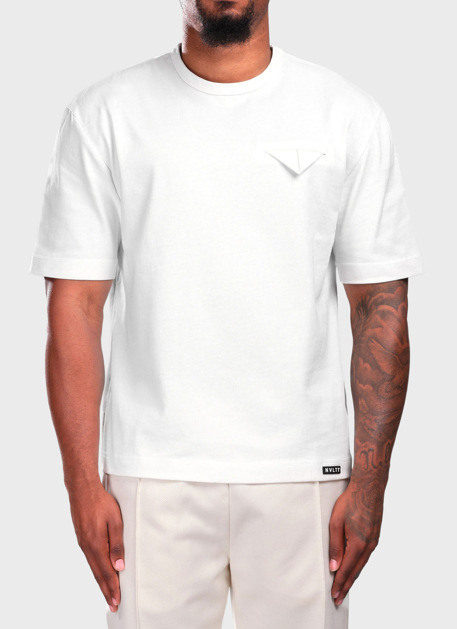 Pocket Square T-Shirt - White