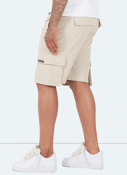 Vintage 4 Pocket Cargo Shorts - Stone