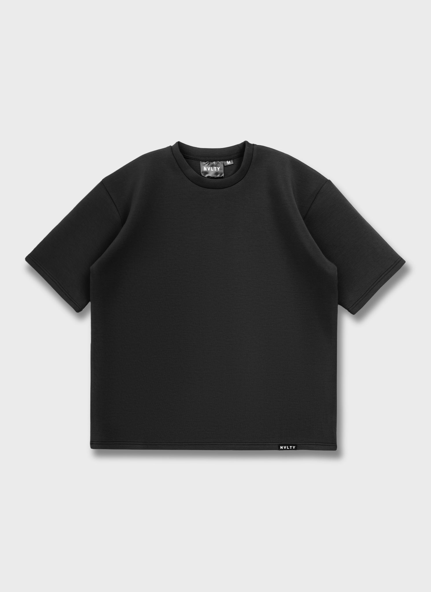 Scuba Structured T-Shirt - Black