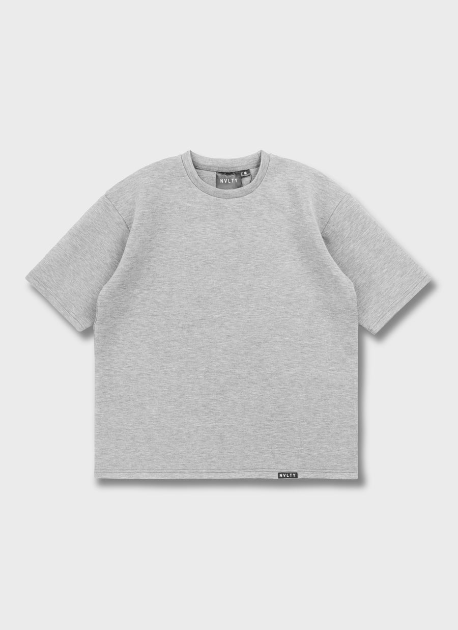 Scuba Structured T-Shirt - Grey