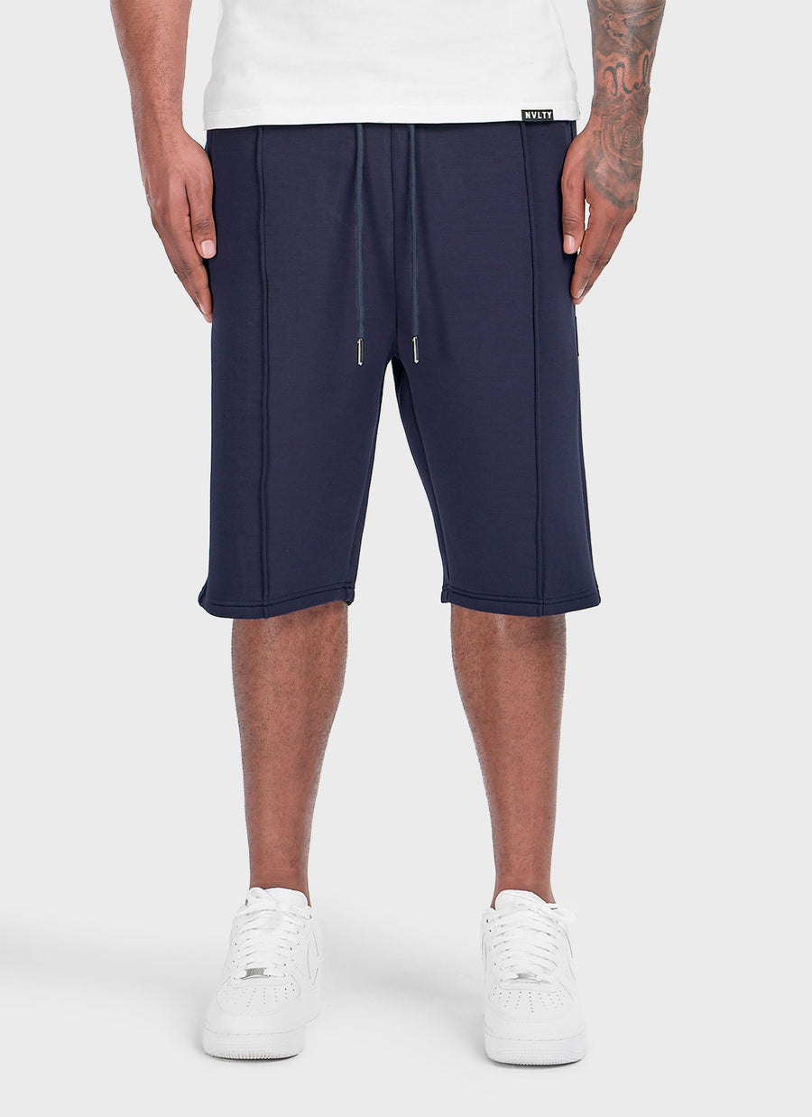 Scuba Structured Shorts - Navy