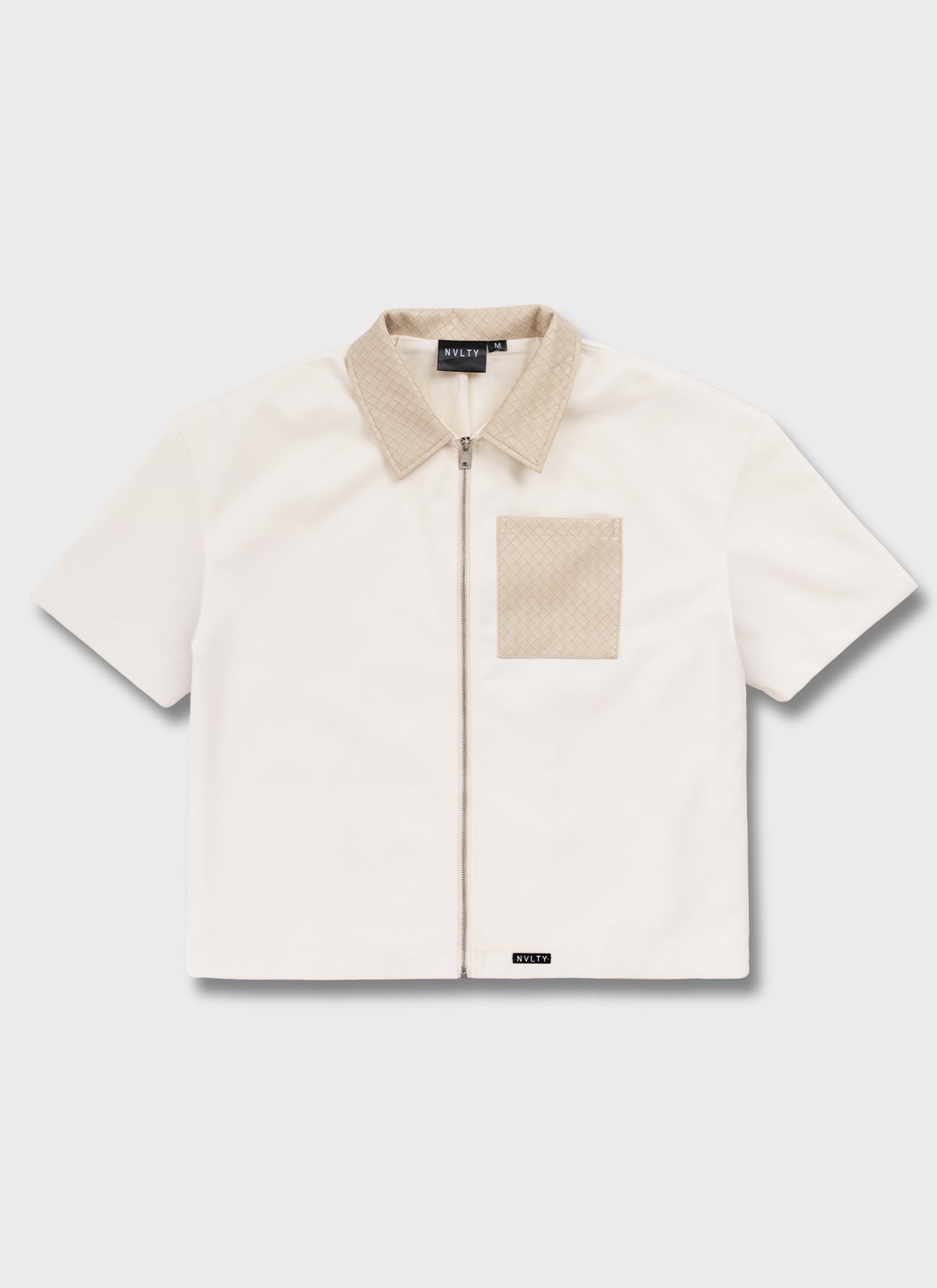 Twill Interlock Shirt - Ivory
