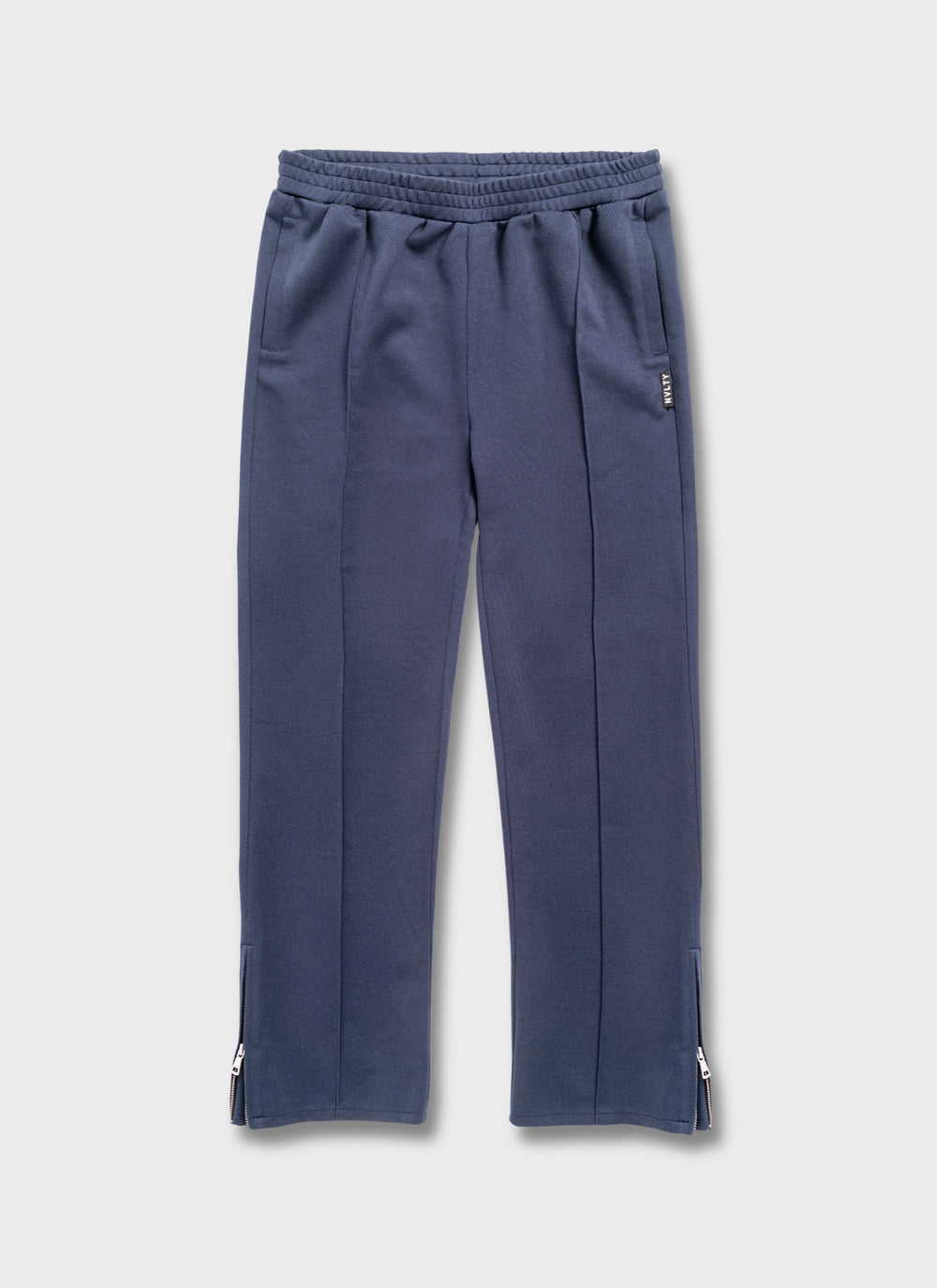 Twill Pleat Pants - Navy