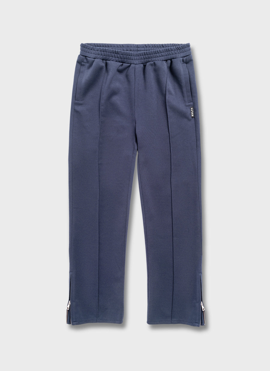 Twill Pleat Pants - Navy