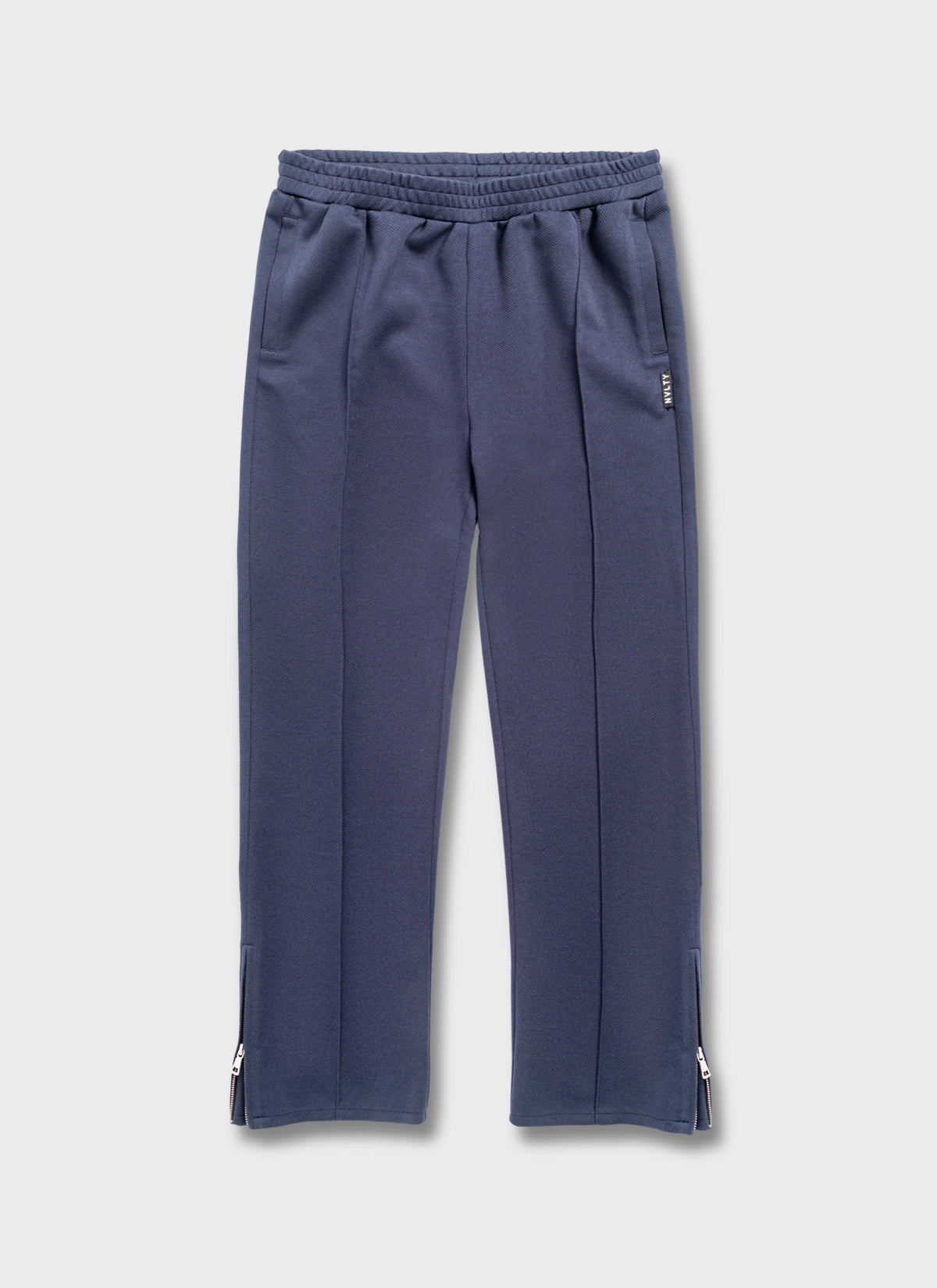 Twill Pleat Pants - Navy