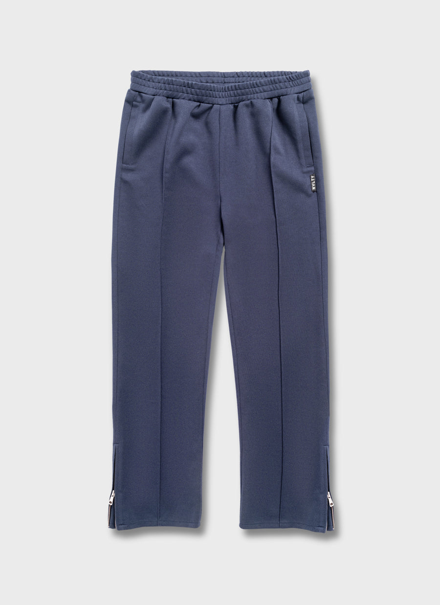 Twill Pleat Pants - Navy