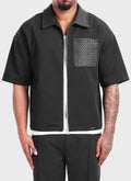 Twill Interlock Shirt - Black