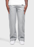 Twill Pleat Pants - Grey