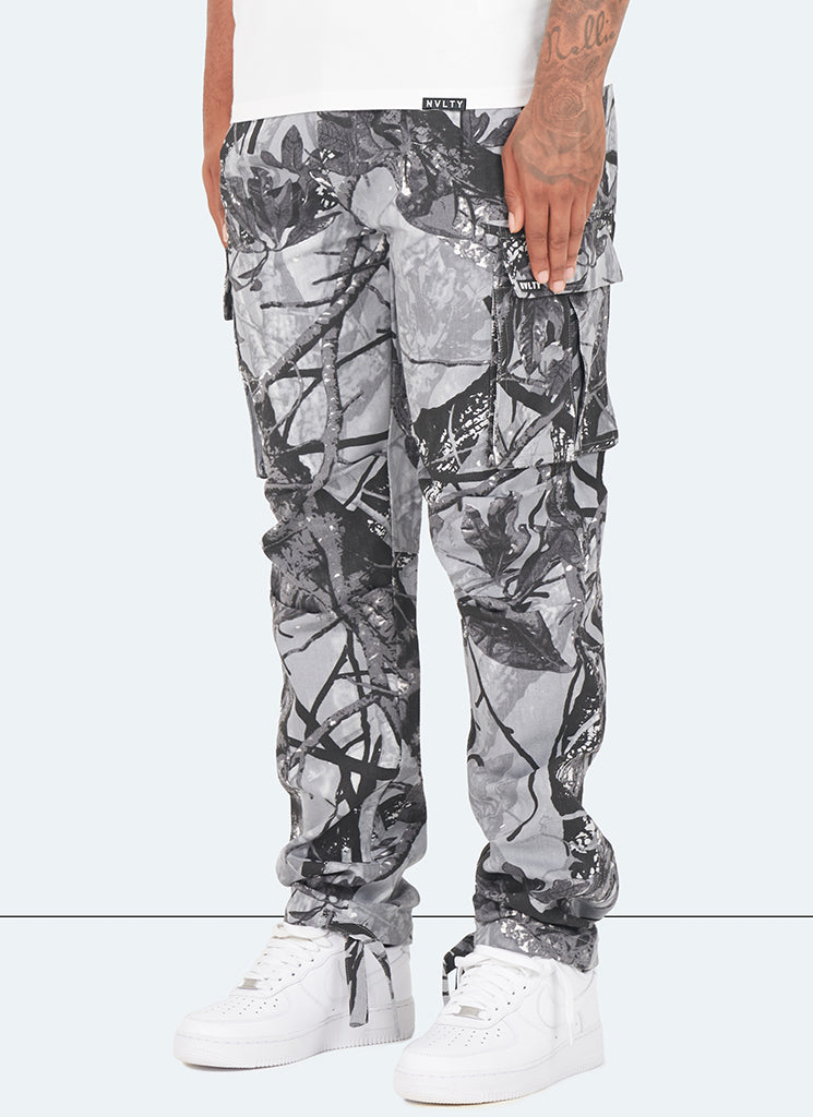 Vintage Cargos - Black Tree Camo