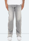 Vintage Flare Sunfaded Joggers - Grey