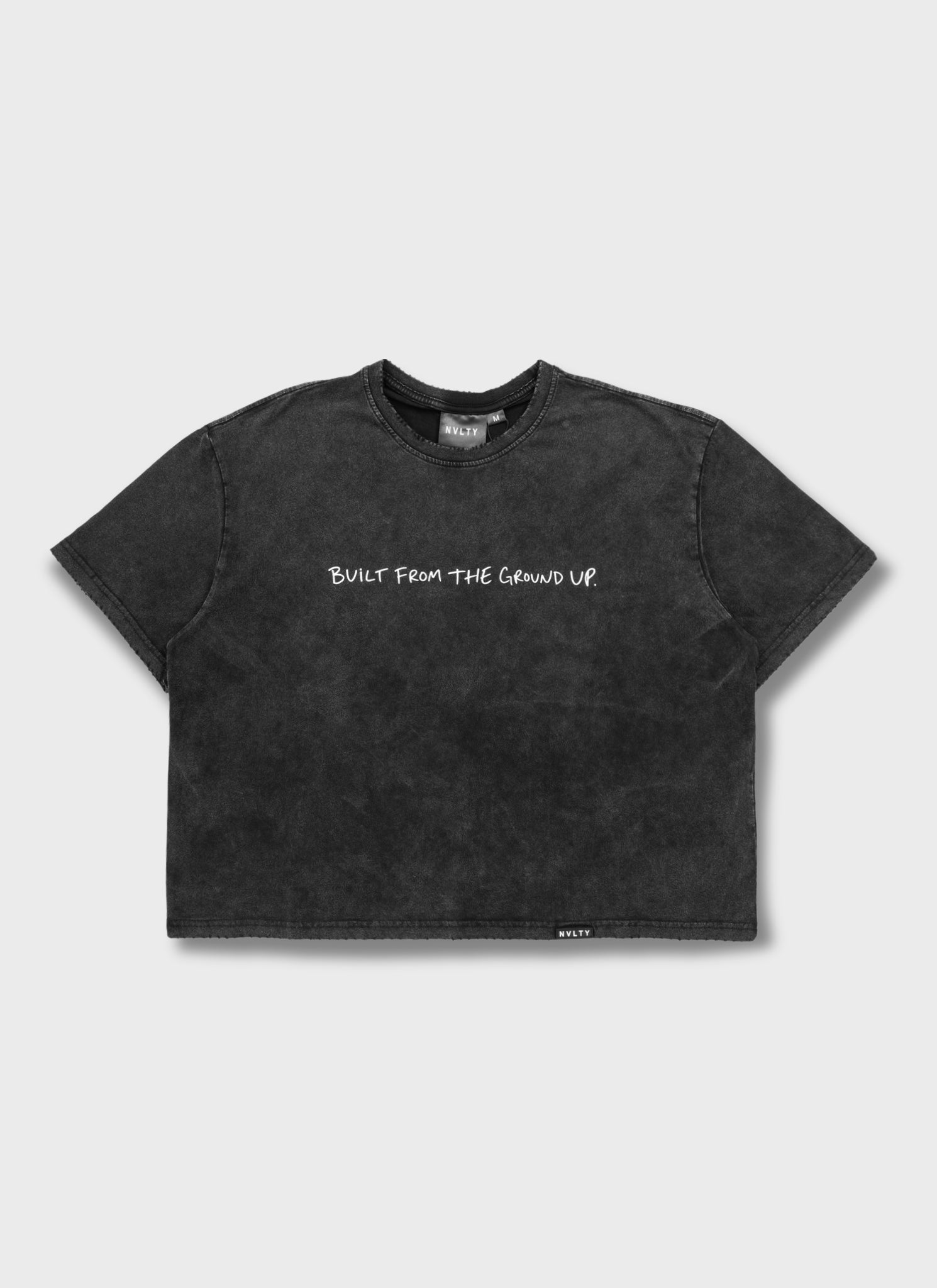 Vintage BFTGU Crop T-Shirt - Black