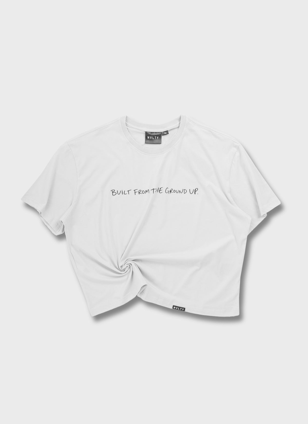 Vintage BFTGU Crop T-Shirt - White