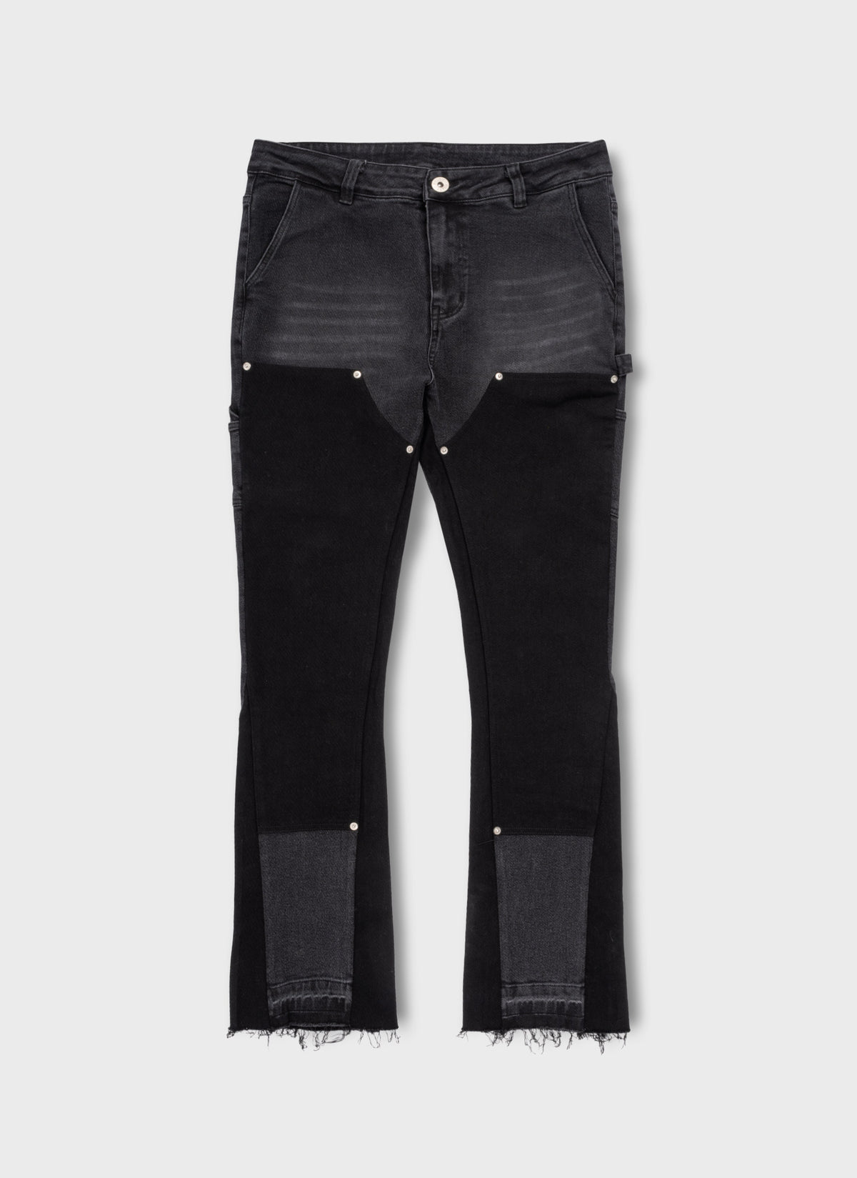 Vintage Flare Carpenter Jeans - Black